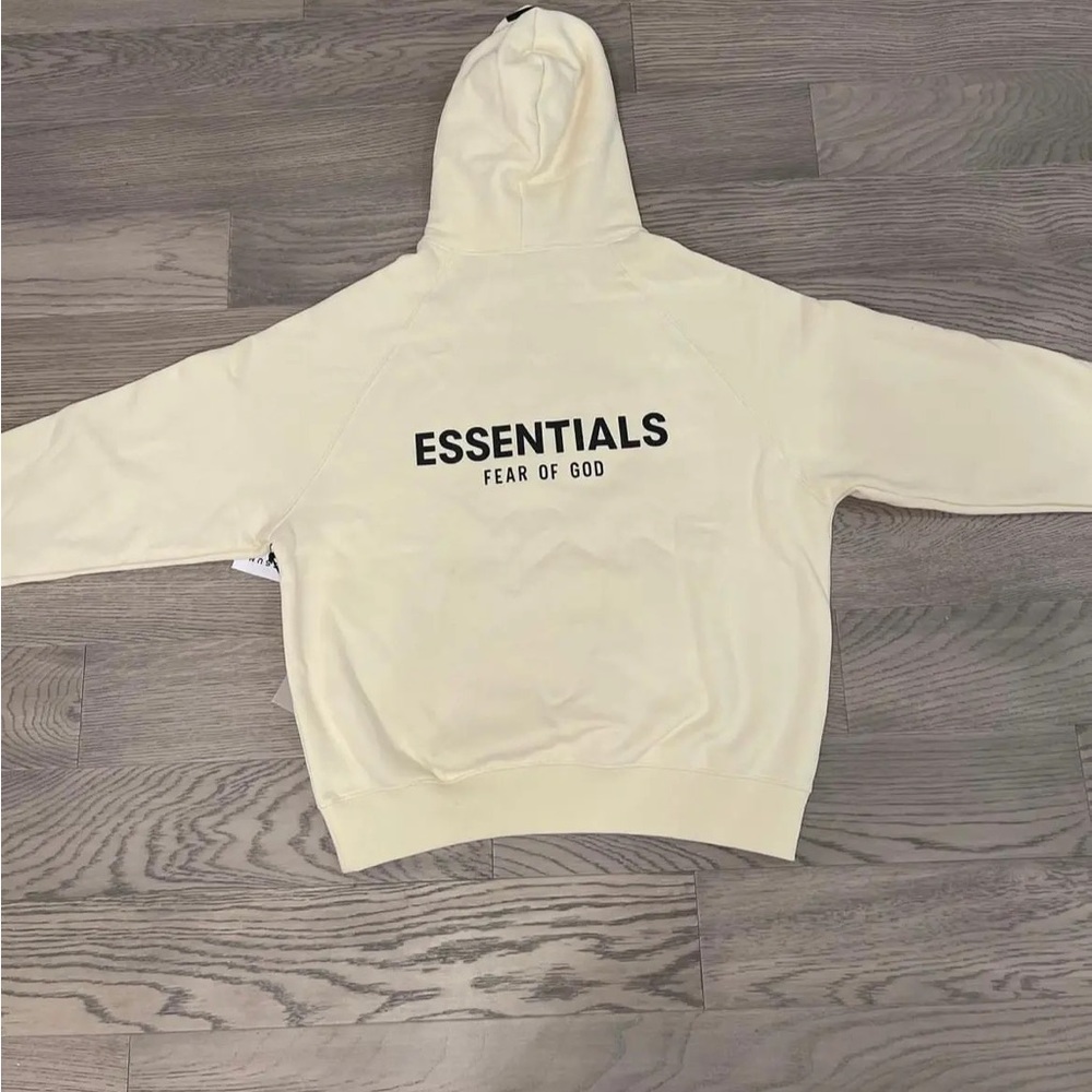 White Essentials Hoodie Fear Of God